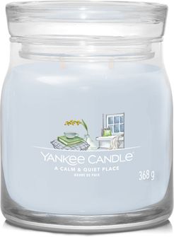Candela A Calm & Quiet Place Giara Signature Media 368 gr Yankee Candle