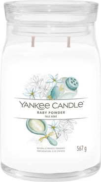 Candela Baby Powder Giara Signature Grande 567 gr Yankee Candle