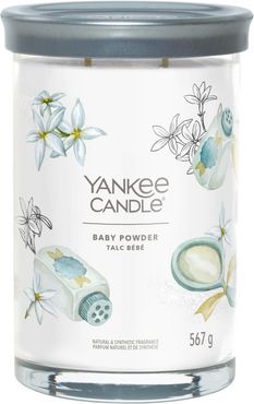 Candela Baby Powder Tumbler Signature Grande 567 gr Yankee Candle
