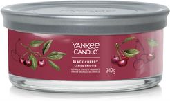 Candela Black Cherry Tumbler Signature Multi Stoppino 340 gr Yankee Candle