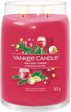 Candela Holiday Cheer Giara Signature Grande 567 gr Yankee Candle