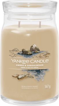 Candela Amber & Sandalwood Giara Signature Grande 567 gr Yankee Candle