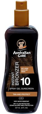 Spray Gel Sunscreen Instant Bronzer SPF10 237 ml AUSTRALIAN GOLD