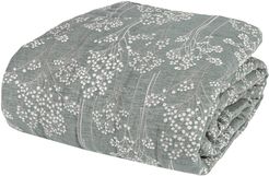 FIORI DI LINO Quilt - Taglia: 2 piazze,Colore: FDNCOTR-3 - VERDE