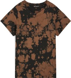 T-shirt comfort fit in jersey stampato tie dye