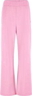 Pantaloni palazzo comfort fit in french terry