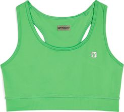 Reggiseno sportivo in tessuto tecnico traspirante