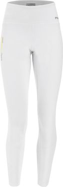 Leggings Freddy Energy Pants® 7/8 tessuto traspirante bianco