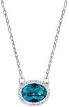 Collana Swarovski Christie da Donna con Cristallo Azzurro Mod. 5159175