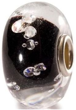 Charm Beads Trollbeads Diamante Nero Universale TGLBE-00029