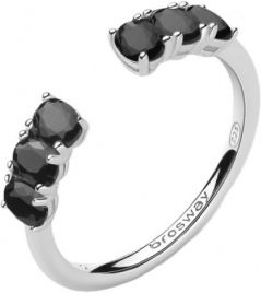 Anello Brosway Fancy Mistery Black FMB11