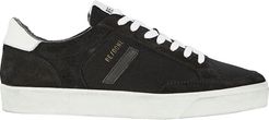 90s Suede Skate Sneakers, Black 38