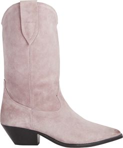 Duerto Suede Western Boots, Light Pink 37