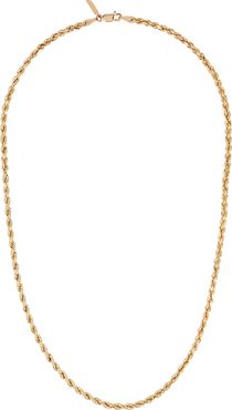 Rope Chain Necklace, Gold 1SIZE
