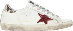 Superstar Low-Top Leather Sneakers, White 37