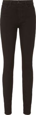 Marguerite High-Rise Skinny Jeans, Black 23