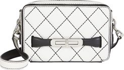 The Myth Quilted Crossbody Bag, White 1SIZE