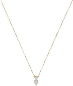 Jumbo Two Marquis Necklace, Gold 1SIZE