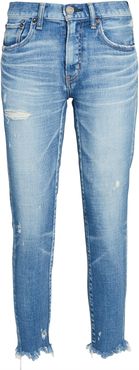 Diana Cropped Skinny Jeans, Denim-Lt 24
