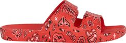 Sandro Moses Two Band Slide, Red 9