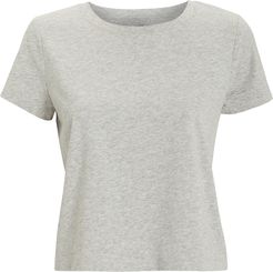 Classic Cropped Jersey T-shirt, Grey P