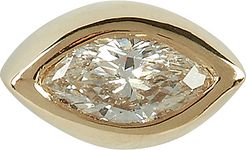 Marquis Diamond Stud, Gold 1SIZE