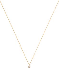 Sapphire Mini Charm Necklace, Gold 1SIZE