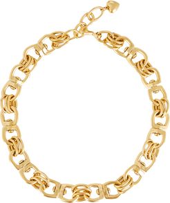 Juliet Chain-Link Necklace, Gold 1SIZE