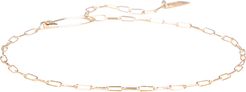 Saftey Pin Chain Bracelet, Gold 1SIZE