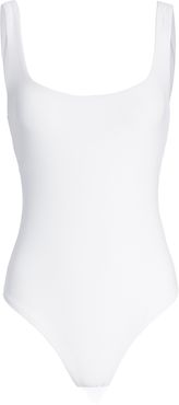 Mott Stretch Jersey Bodysuit, White M