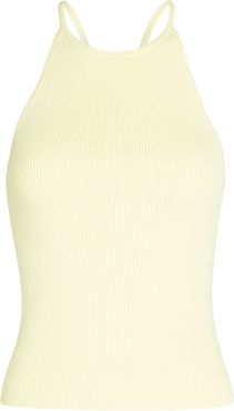 Mackenzie Knit Tank Top, Yellow XL