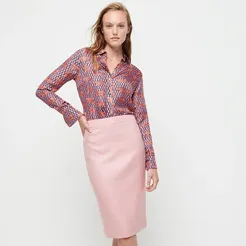 Petite No. 2 Pencil&#174; skirt in double-serge wool