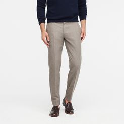 Ludlow Slim-fit suit pant in heathered Italian wool flannel