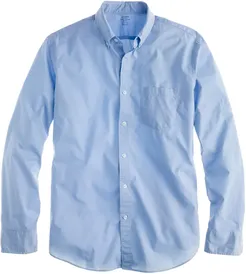 Lightweight garment-dyed shirt