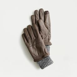 Sherpa-lined workwear gloves