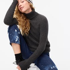 Turtleneck sweater in supersoft yarn