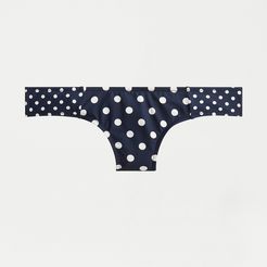 Surf hipster bikini bottom in mixed polka dot