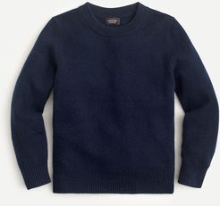 Kids' cashmere crewneck sweater