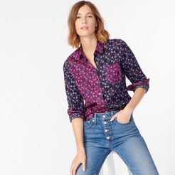 Slim perfect shirt in Liberty&#174; mixed prints