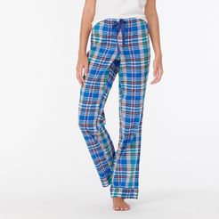 Cotton pajama pant in plaid