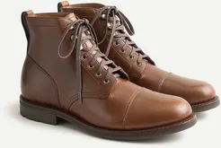 Kenton leather cap-toe boots