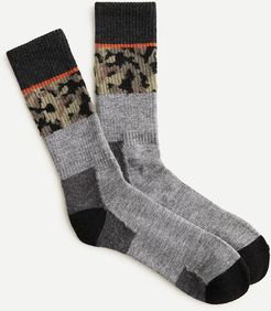 Nordic socks in camo