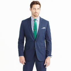 Crosby suit jacket in Italian cotton piqu&#233;