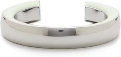Wide rounded cuff bracelet
