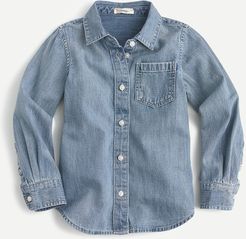 Girls' 365 chambray shirt