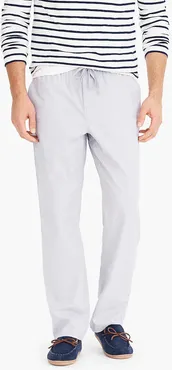 Pajama pant in cotton poplin
