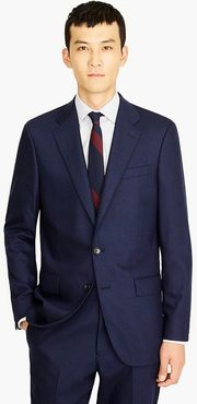 Ludlow Classic-fit suit jacket in Italian stretch wool flannel
