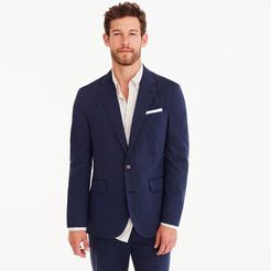 Ludlow Classic-fit unstructured suit jacket in stretch cotton