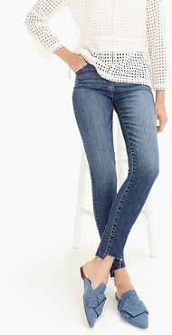 9" high-rise toothpick jean with step hem