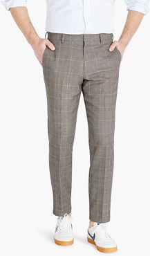 Ludlow Slim-fit unstructured suit pant in English cotton-wool twill